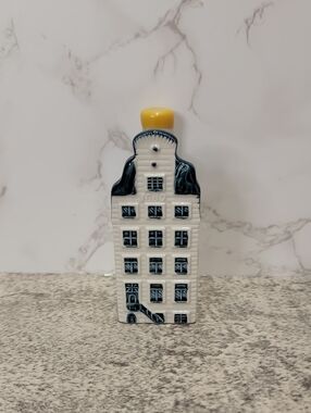 Vintage KLM Blue Delft House #14 by BOLS Diutch house home